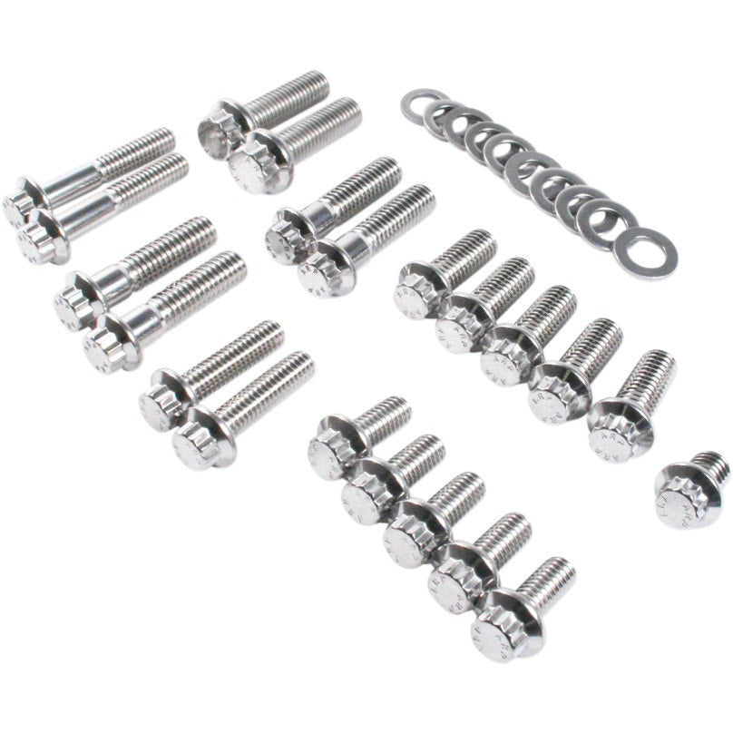 Feuling 3066 Stainless Steel Chassis Fastener Kit 04-17 Harley Sportster XL