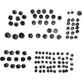 Drag Specialties Engine Transmission Primary Bolt Cover Kit for Harley-Davidson 86-2