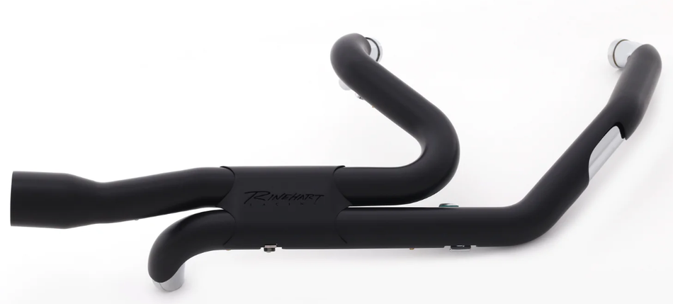 Rinehart Slimline Black Duals Header W/ Baffles 17+ Touring RH HP45XL Muffler