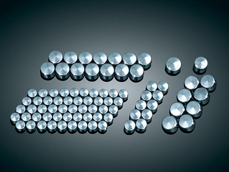 Kuryakyn Chrome Kool Kaps Kit for Harley Twin Cam & Evo Models (kit)