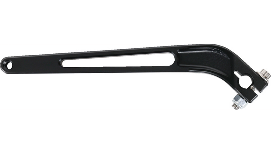 Thrashin Black Extended Shift Arm 4 Harley 14-17 Dyna Glide W/Mid Controls