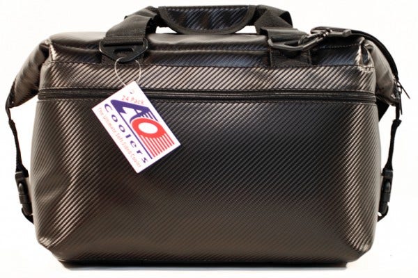 AO Coolers 24 Can Pack Carbon Series Black | AOCR24BK