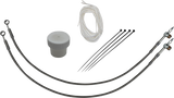 FBI Control Installation Kit - Hydraulic Clutch for 2008-2013 H-D Touring - Braided / 12"