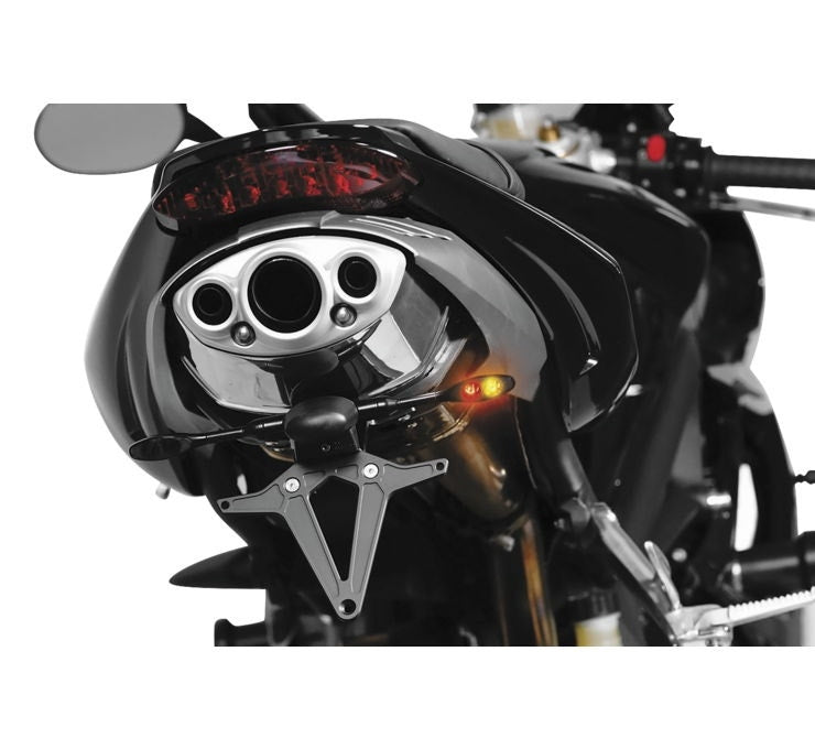 Kuryakyn 2534 Black Micro 1000 Rear Mount Turn Signal Marker Light 4 Wire Harley