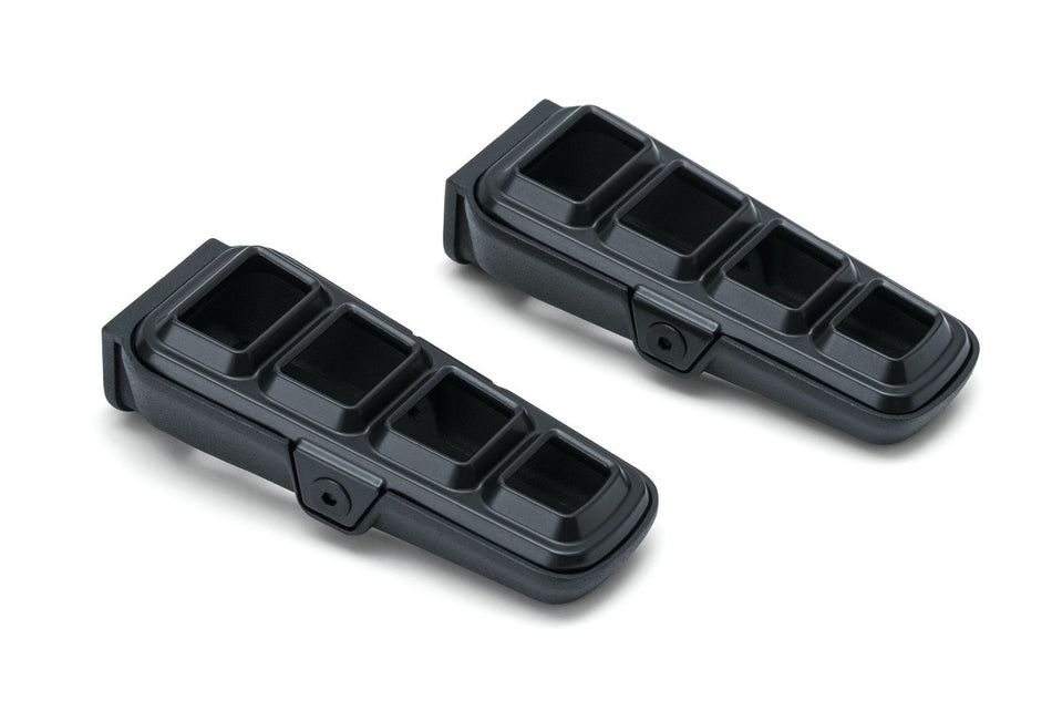 Kuryakyn 6659 Black Dillinger Foot Peg w/o Adapter Universal Harley Fit