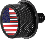Figurati American Flag Seat Mounting Knob 4 Harley 65-22 Touring