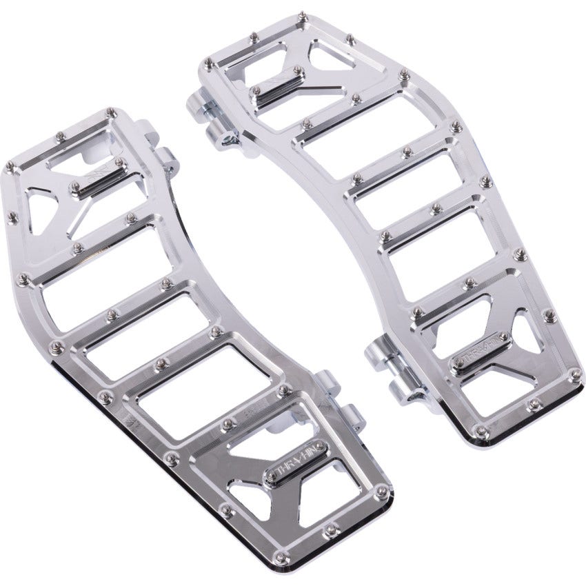 Thrashin Supply Co Aggressor Driver Floorboards Harley 84-25 Touring