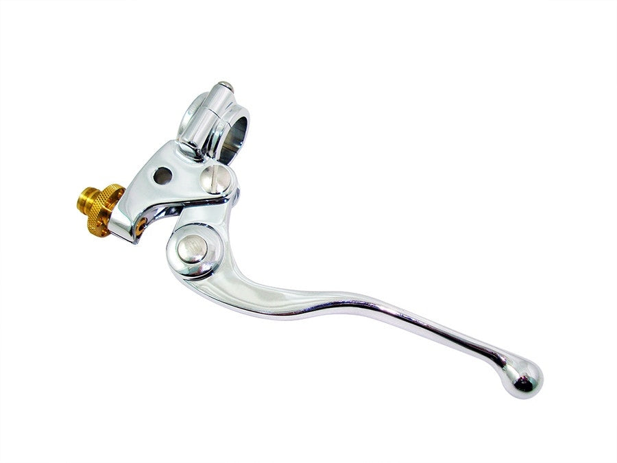V-Twin 26-0057 Chrome Vintage Handlebar Clutch Handle Assembly Harley Davidson