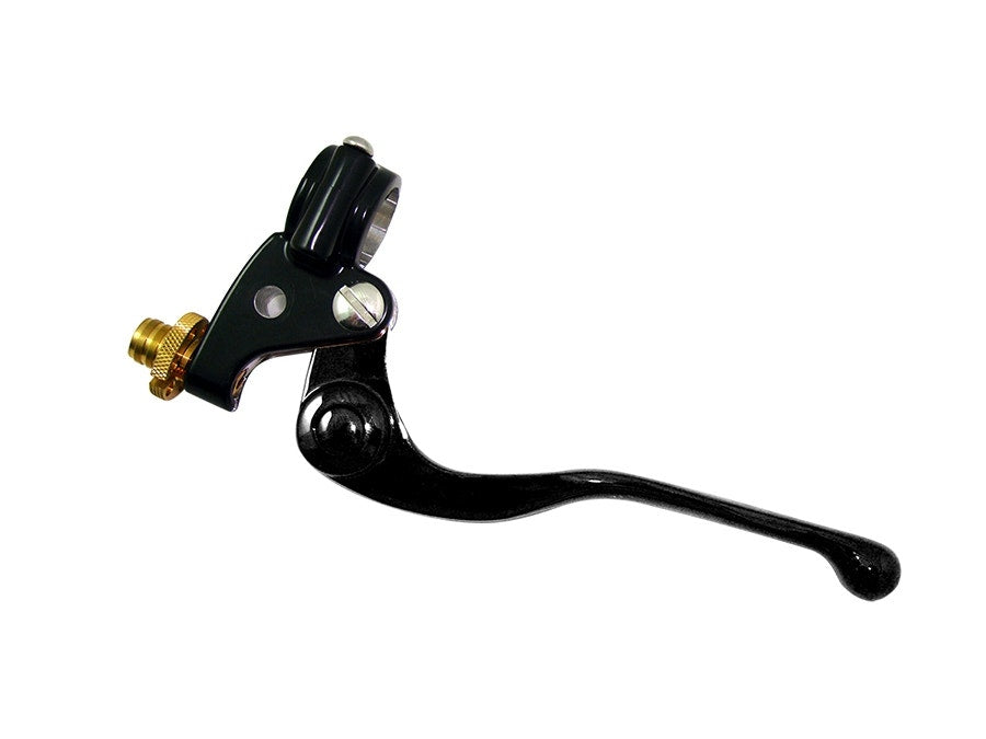 V-Twin 26-0058 Black Vintage Handlebar Clutch Handle Assembly Harley Davidson