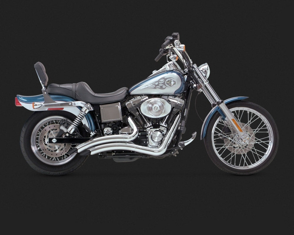 Vance & Hines 26007 Chrome Big Radius 2-2 Exhaust System 91-05