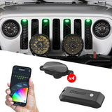 XKGLOW XKmax RGBW Pre-Runner Style Grill Light Kit Color Chasing