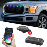 XKGLOW XKmax RGBW Pre-Runner Style Grill Light Kit Color Chasing