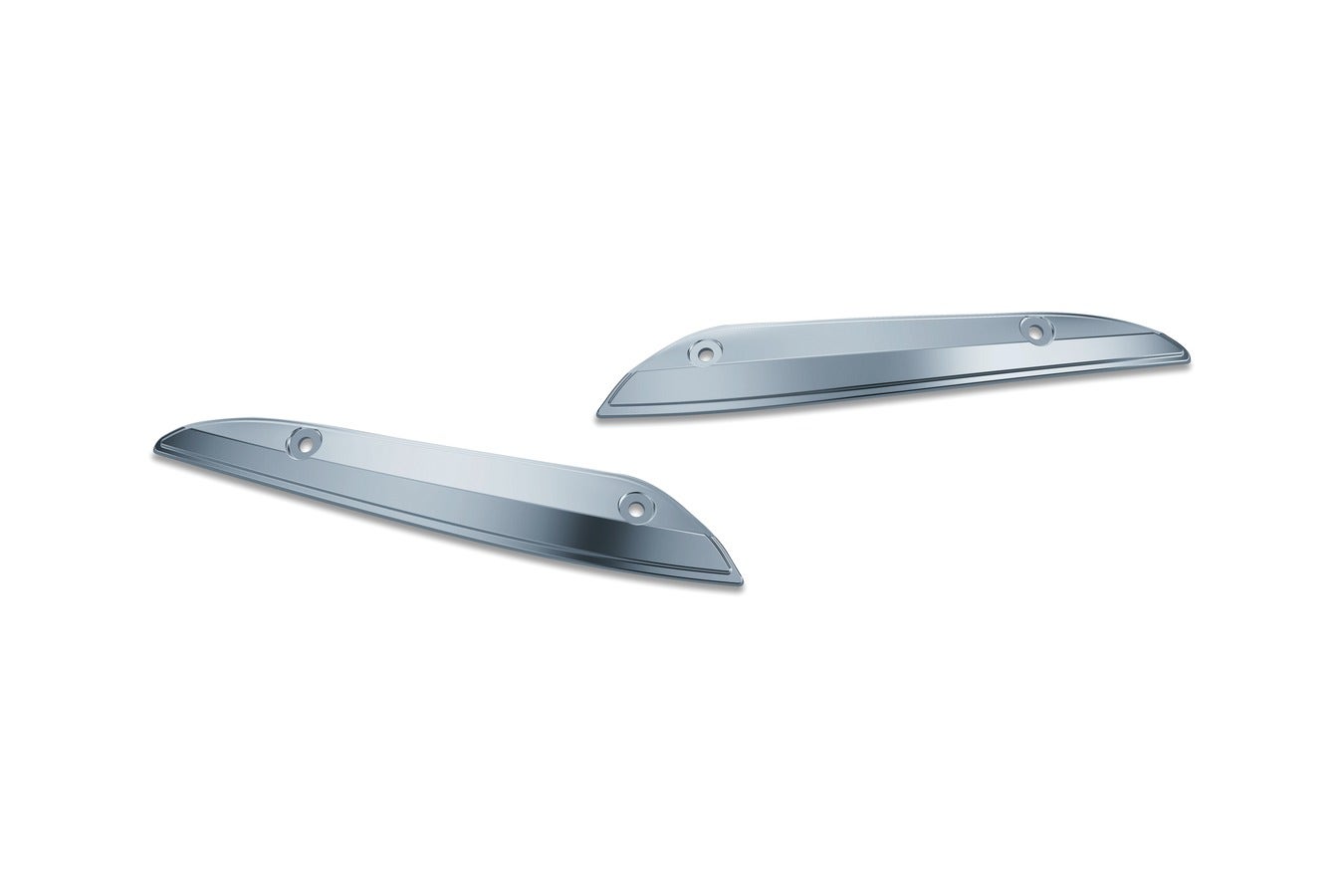 Kuryakyn Chrome Side Trim Windshield Trim for Harley Road Glide FLTR 15-17