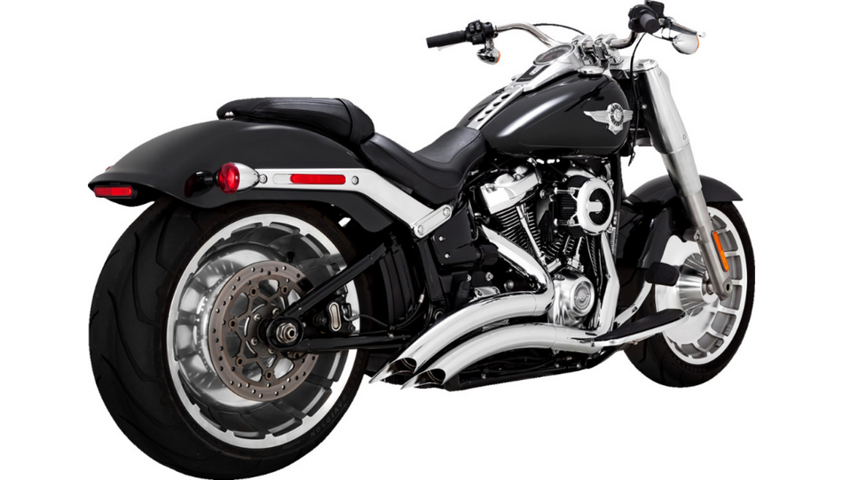 Vance & Hines 49 State Chrome Big Radius Exhaust for Harley M8 Softail FXBR FLFB