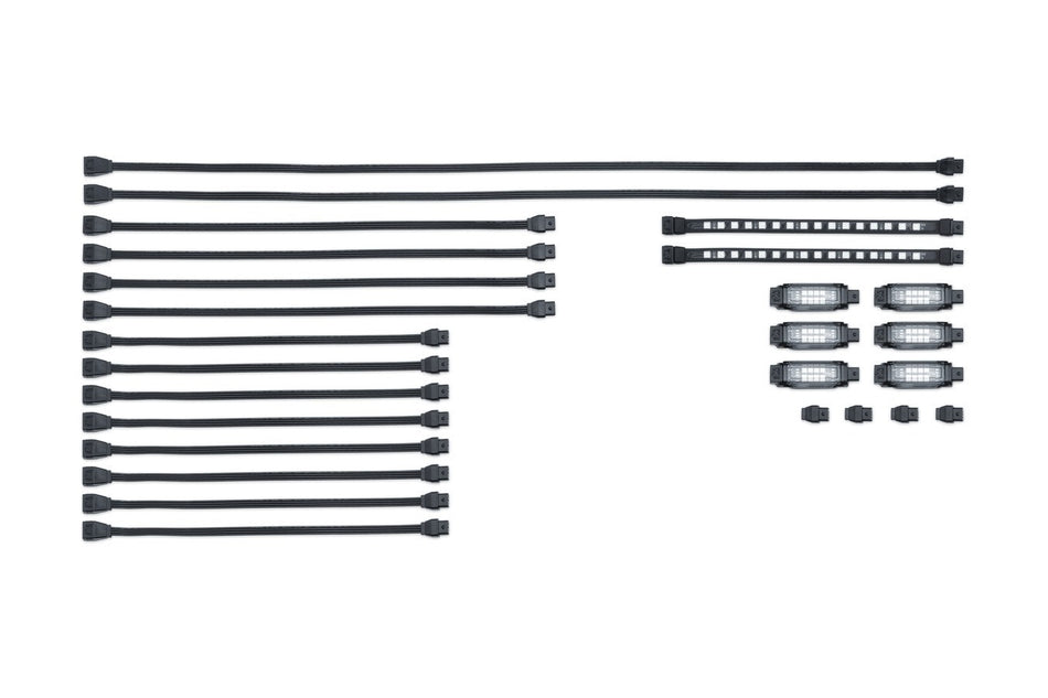 Kuryakyn 2802 Prism+ Impact LED Light Kit without Controller Universal 12V