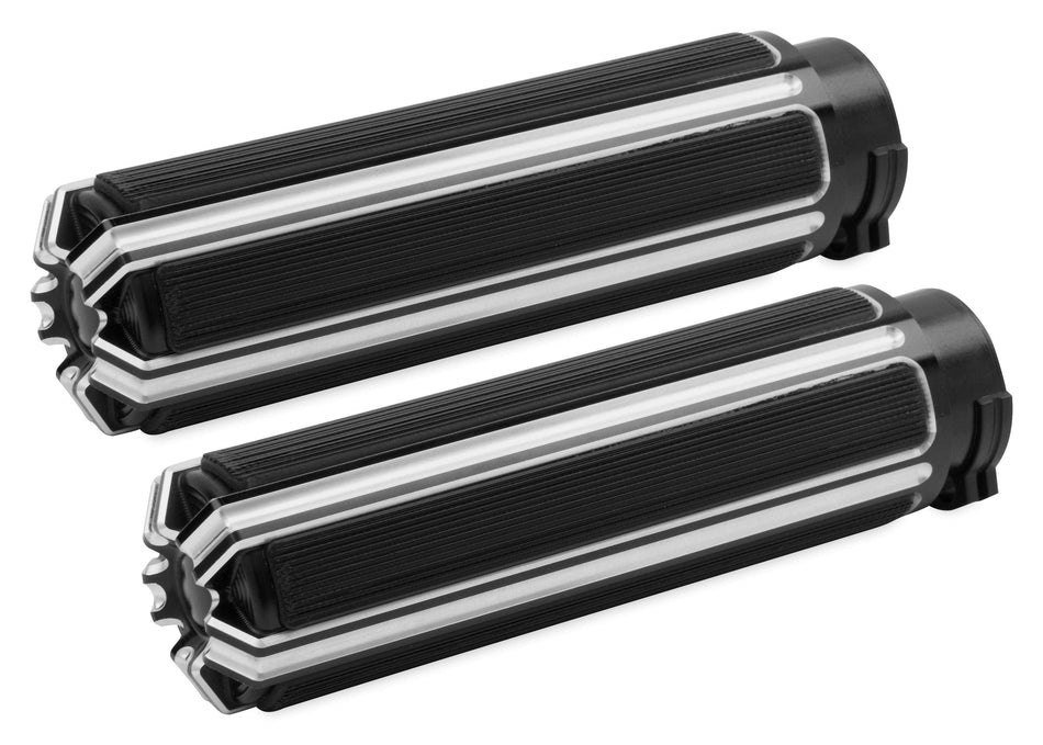 Arlen Ness Black 10 Gauge Comfort Hand Grips Indian Scout & Octane Pair