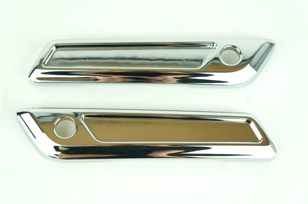Mid USA Chrome Saddlebag Latch Covers for 2014-2017 Harley FLT Models