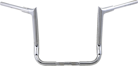 FBI 1-1/2" EZ Pointed Top Handlebars for 99-13, 21-23 FLHT/FLHX & Trike - Chrome / 14"