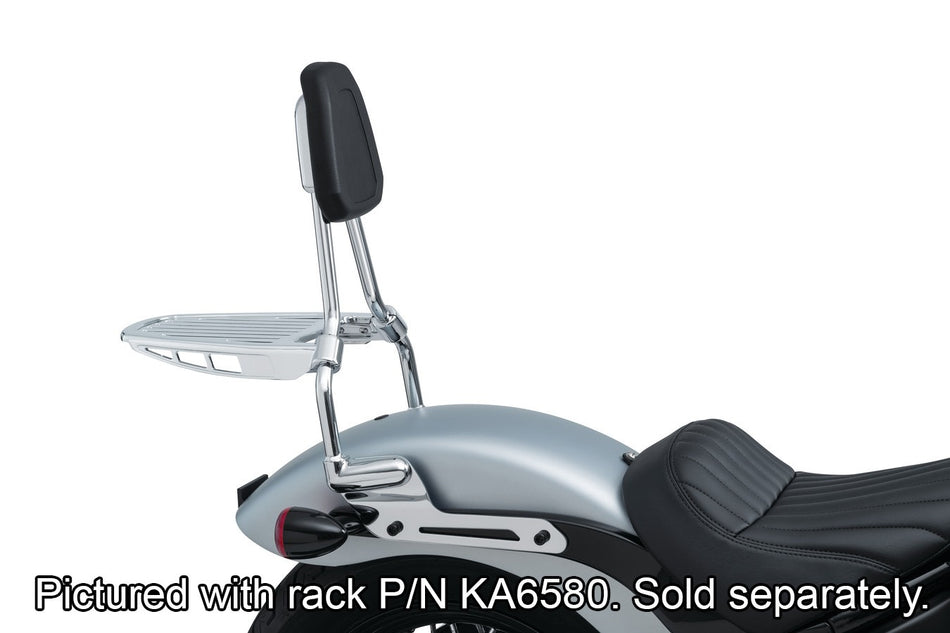 Kuryakyn 6587 Chrome Sissy Bar Backrest Harley Davidson M8 Softail 18-20