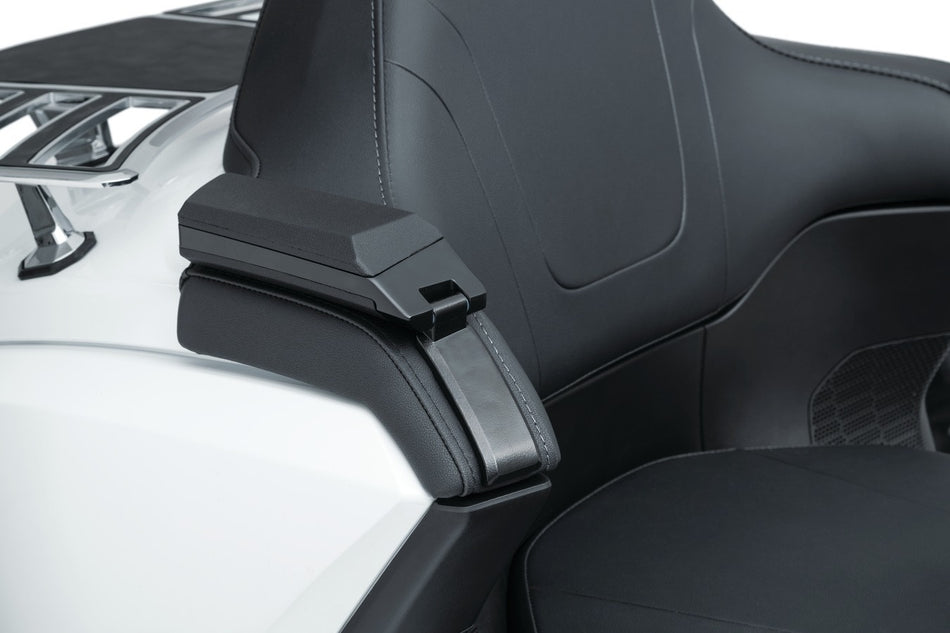 Kuryakyn 6770 Omni Passenger Armrests Black Honda Gold Wing Tour GL1800 18-20