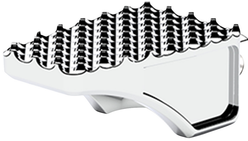 LA Choppers Billet County Chrome Footpegs 4 Harley M8 Softail/Pan America