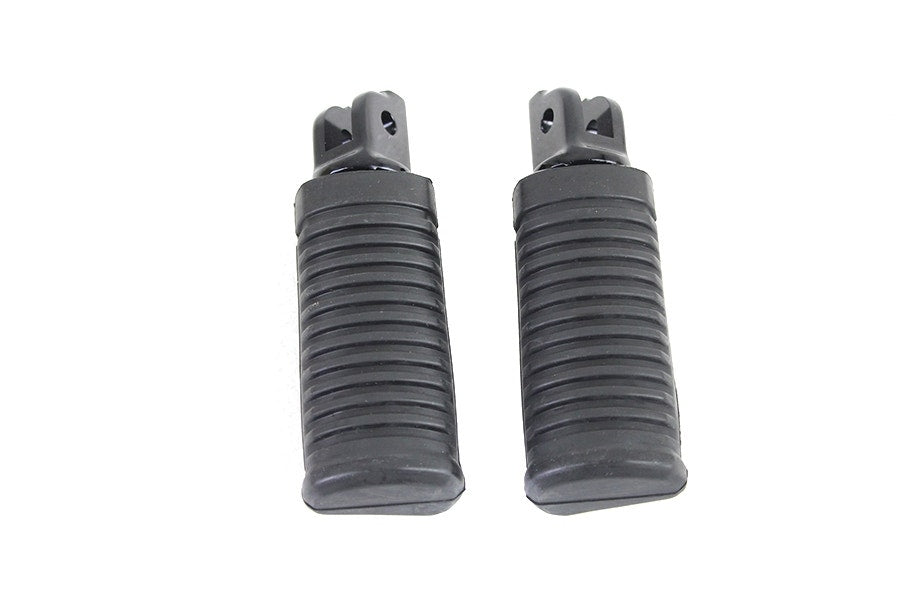 Black Foot Pegs Pair 27-0184 OE Repl # 505011-06 Harley M8 Models 18-Up