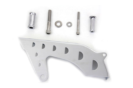 V-Twin Outlaw Style Chrome Belt Guard Kit for '04-Up Harley Sportster XL Models