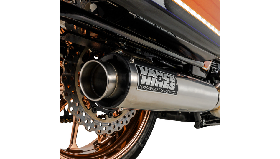 Vance & Hines Super Sport 2-into-1 Stainless Exhaust System 4 Harley 17-23 Touring