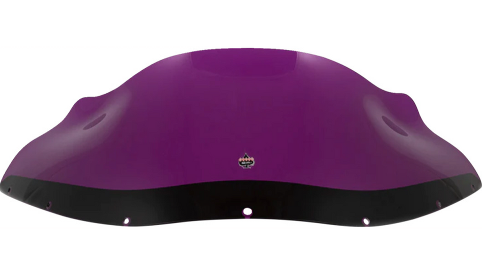 Klock Werks 9" Purple Kolor Flare Windshield 4 Harley FXRP