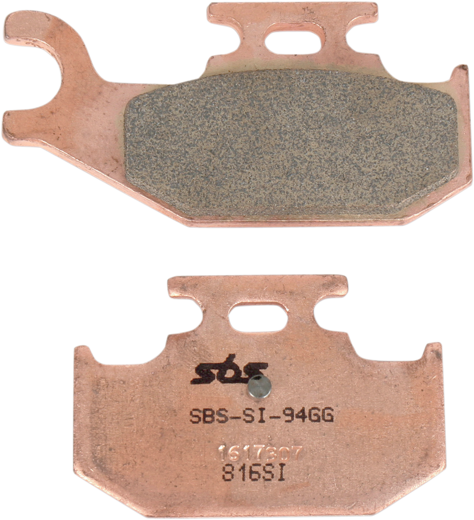 SBS 816SI SI Off-Road Sintered Rear Brake Pads