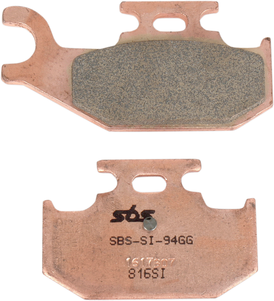 SBS 816SI SI Off-Road Sintered Rear Brake Pads