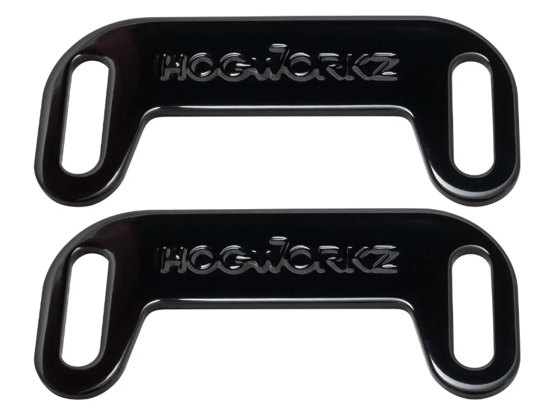 Hogworkz Adjustable Exhaust Centering Brackets for Harley® w/ Stretched Saddlebags