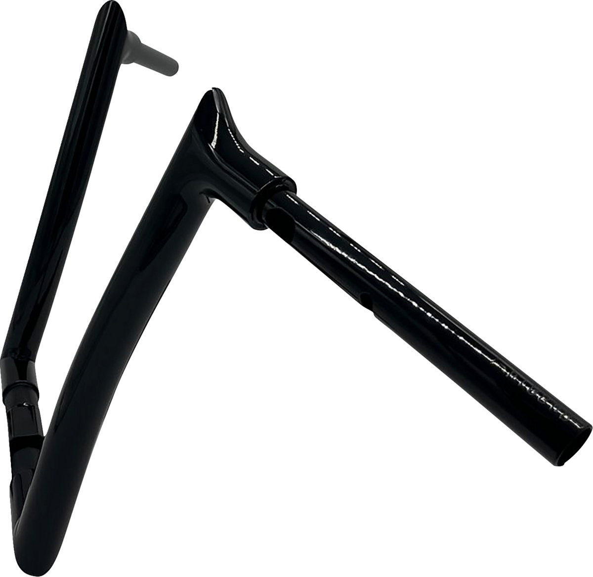 FBI Fat Baggers 1-1/2" EZ Pointed Top Handlebars for 24 FLTRX, 23-25 FLTRXSE - Black / 14"