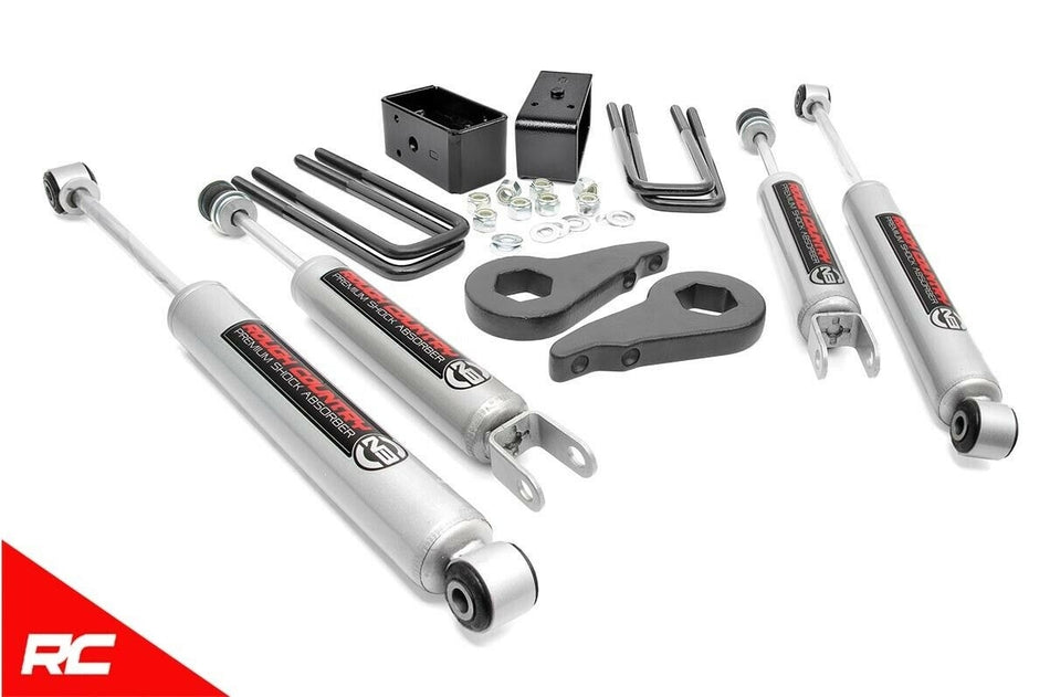 Rough Country 28330  2.5" Leveling Kit 1999-2006 Silverado Sierra w/ N3 Shocks