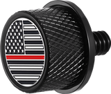 Figurati American Flag Seat Mounting Knob 4 Harley 65-22 Touring