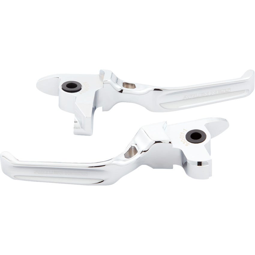 Arlen Ness Forged Cut Short Method Brake/Clutch Lever Set for Harley