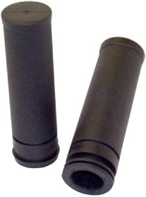 Mid USA 42094 V-Factor Black Fly-By-Wire Rubber Handlebar Grips Harley 08-Up