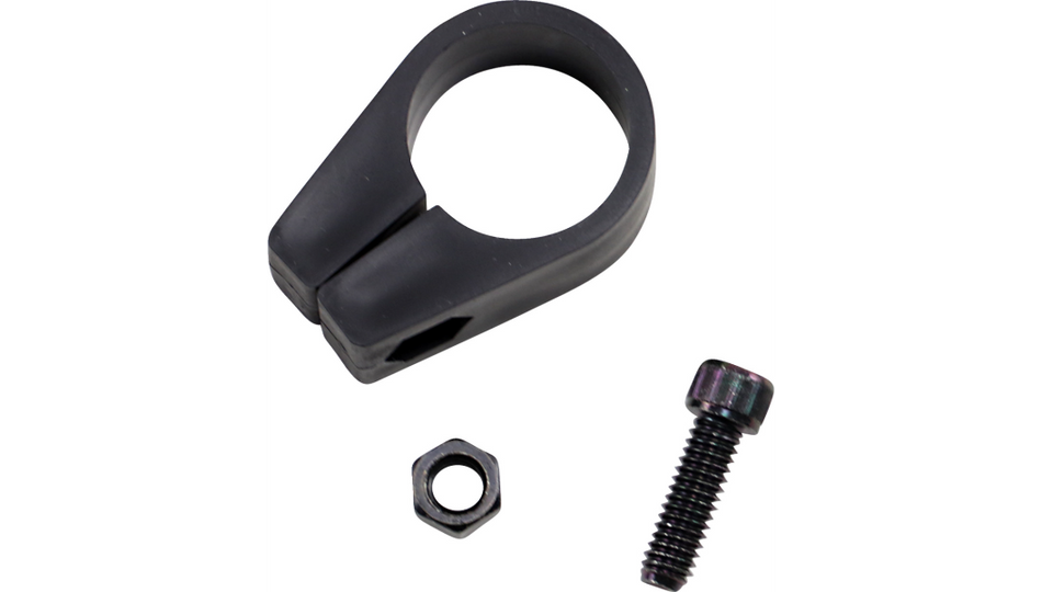 Jagg CL125 Black 1 1/4" Frame Clamp 4 Harley