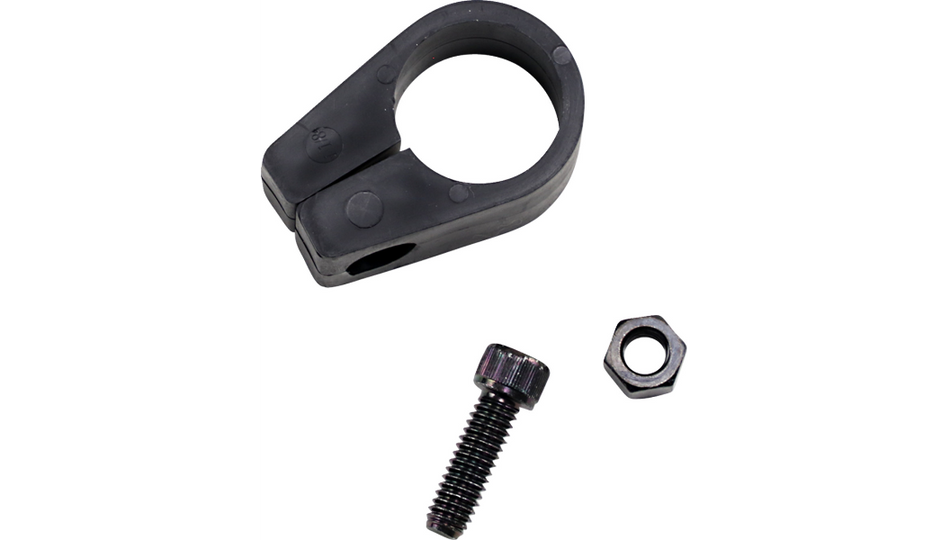 Jagg CL112 Black 1 1/8" Frame Clamp 4 Harley