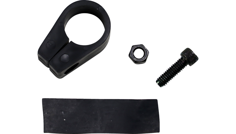 Jagg CL100 Black 1" Frame Clamp 4 Harley