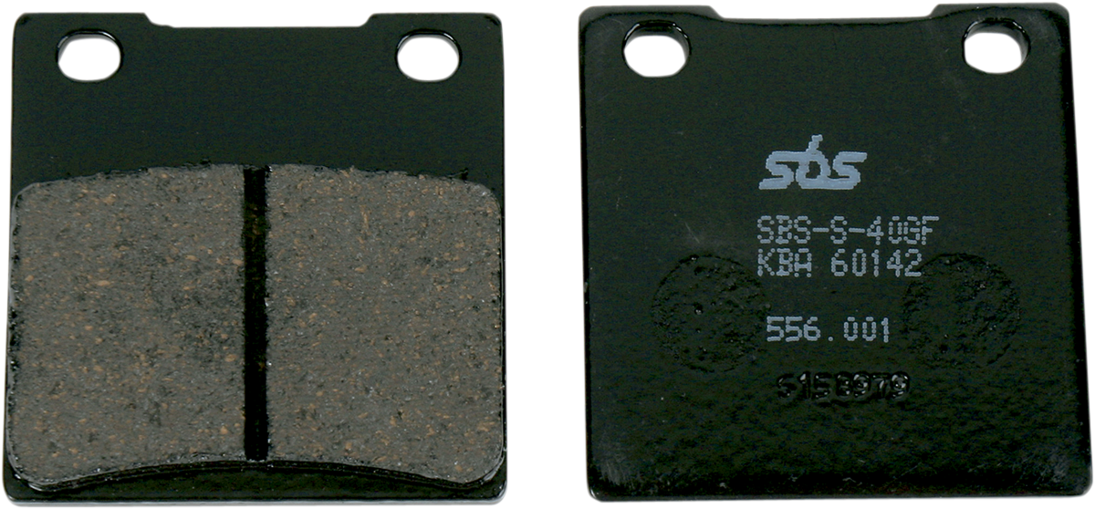SBS Street Ceramic Organic Brake Pads for Select 1972-2026 Kawasaki Models