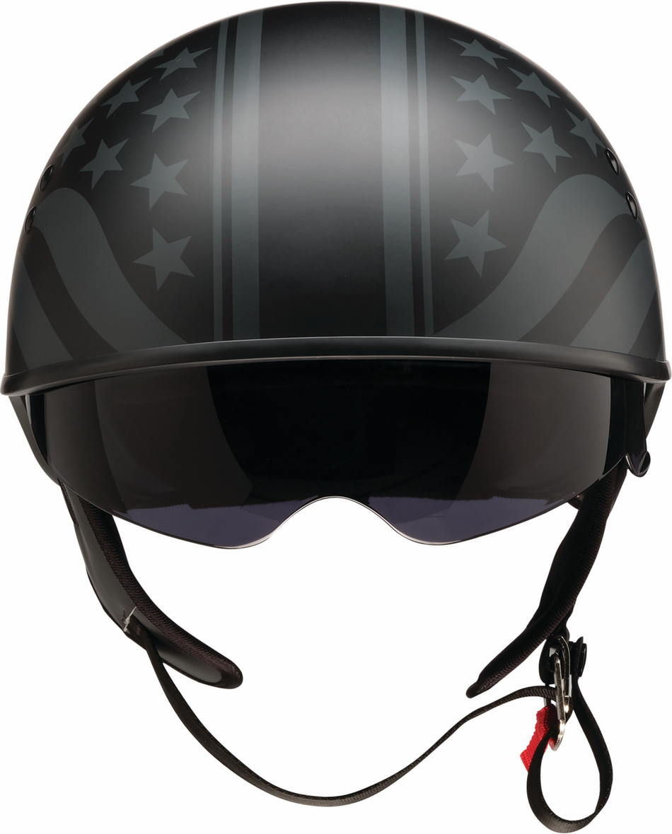 Z1R Vagrant Jugger Helmet - Black