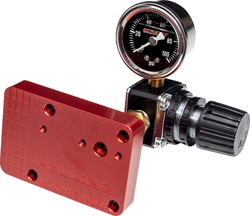 Feuling Piston Cooling Jet Pressure Tester Block Kit - Stand Alone Tool for 1999-2024 Harley-Davidson Touring / Softail / Dyna