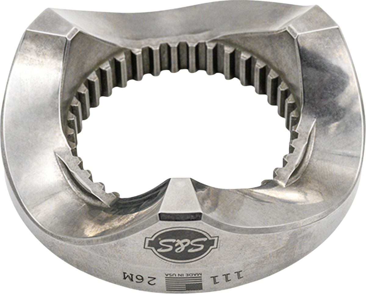 S&S Cycle Micro Polished Compensator Ramp for Harley Twin Cam & Milwaukee-Eight - '17-'26 M8 Touring FLHR/FLHT/FLHX/FLTR; '18-'26 Softail
