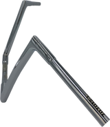 FBI Fat Baggers 1-1/4" EZ Flat Top Handlebars for FLTR '98-'13 / FLHR '94-'22 - Chrome / 12"