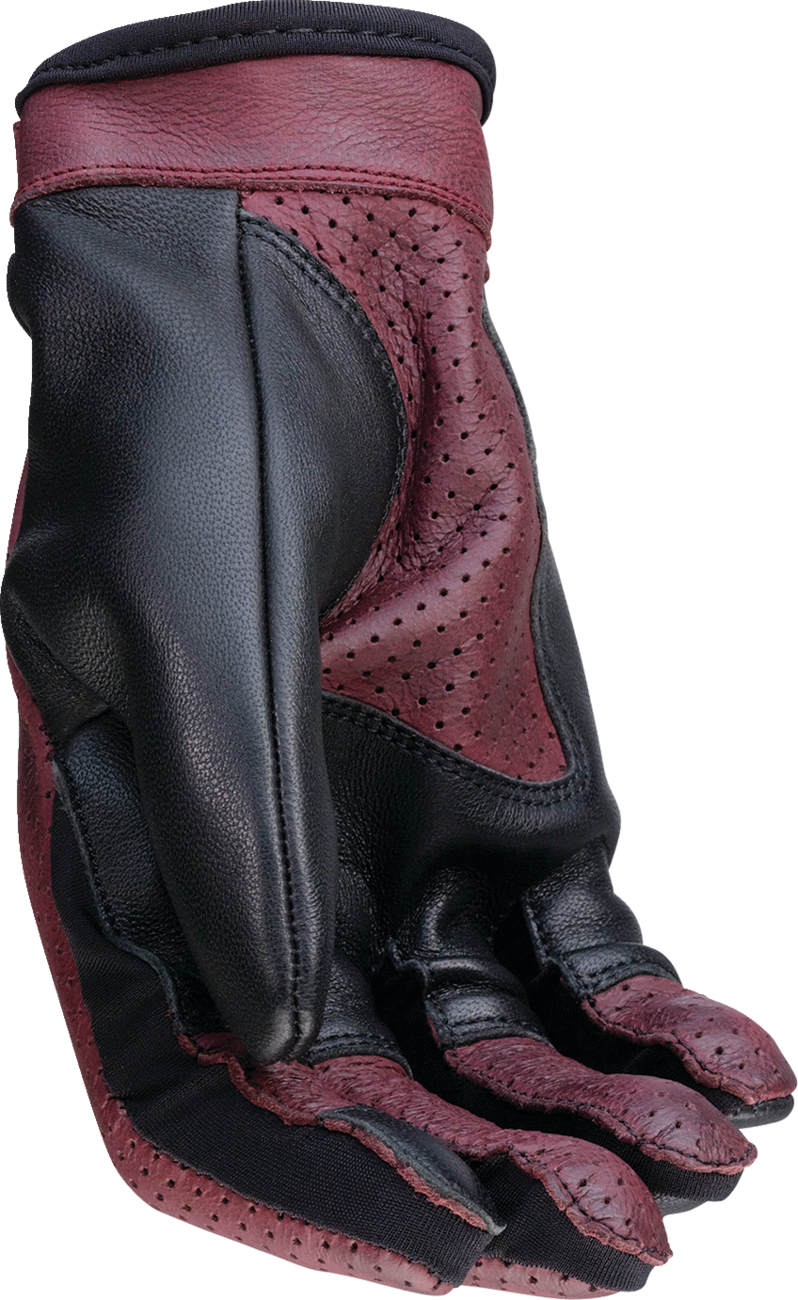 Z1R Combiner Motorcycle Gloves - Black/Red
