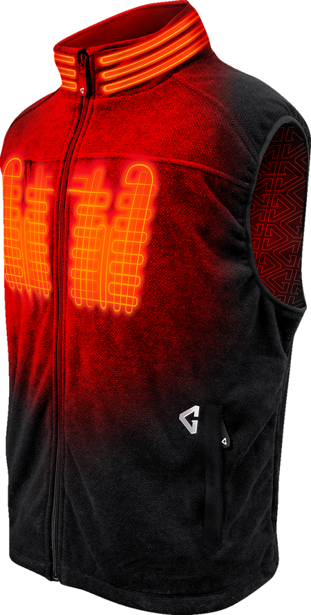 Gerbing Heated Clothing Mens 7V Thermite Fleece Heated Vest 2.0