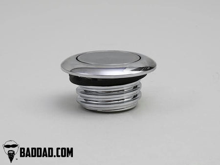 Bad Dad Competition Series Dash & Chrome Pop Up Gas Cap 08-18 Harley Touring
