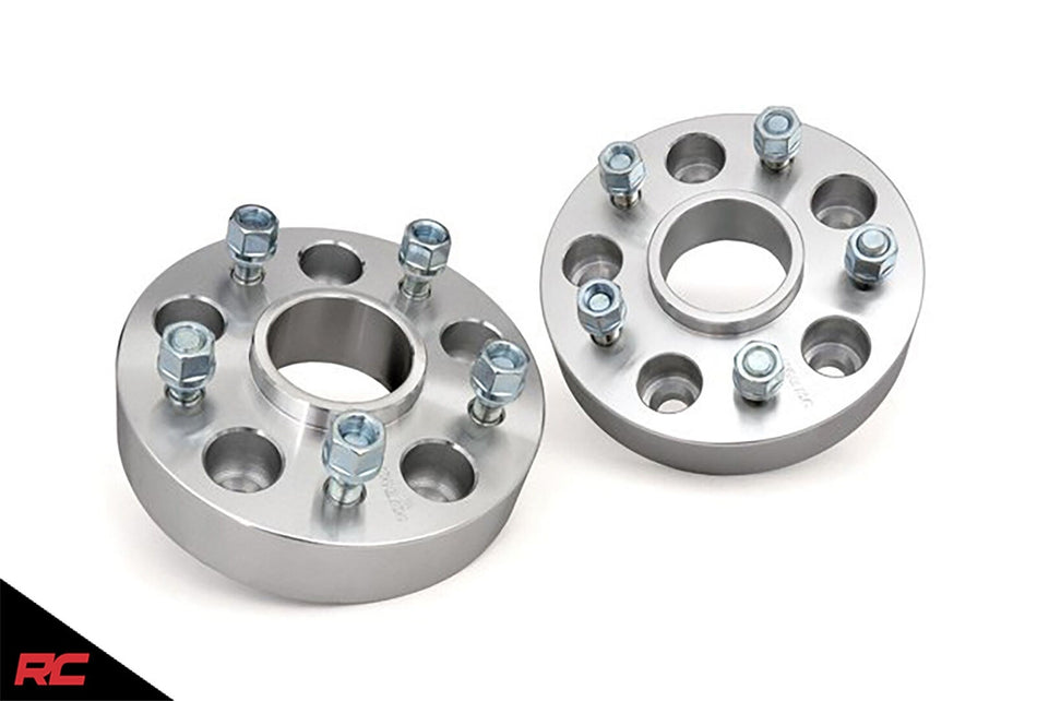 Rough Country 1091 1.5" Wheel Spacers 5x5 for Jeep Wrangler JK Grand Cherokee