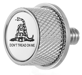 Figurati Dont Tread On Me Seat Mounting Knob 4 Harley 65-22 Touring